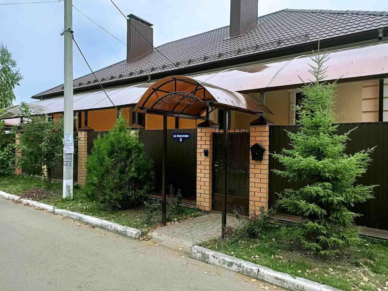 навесы из профнастила